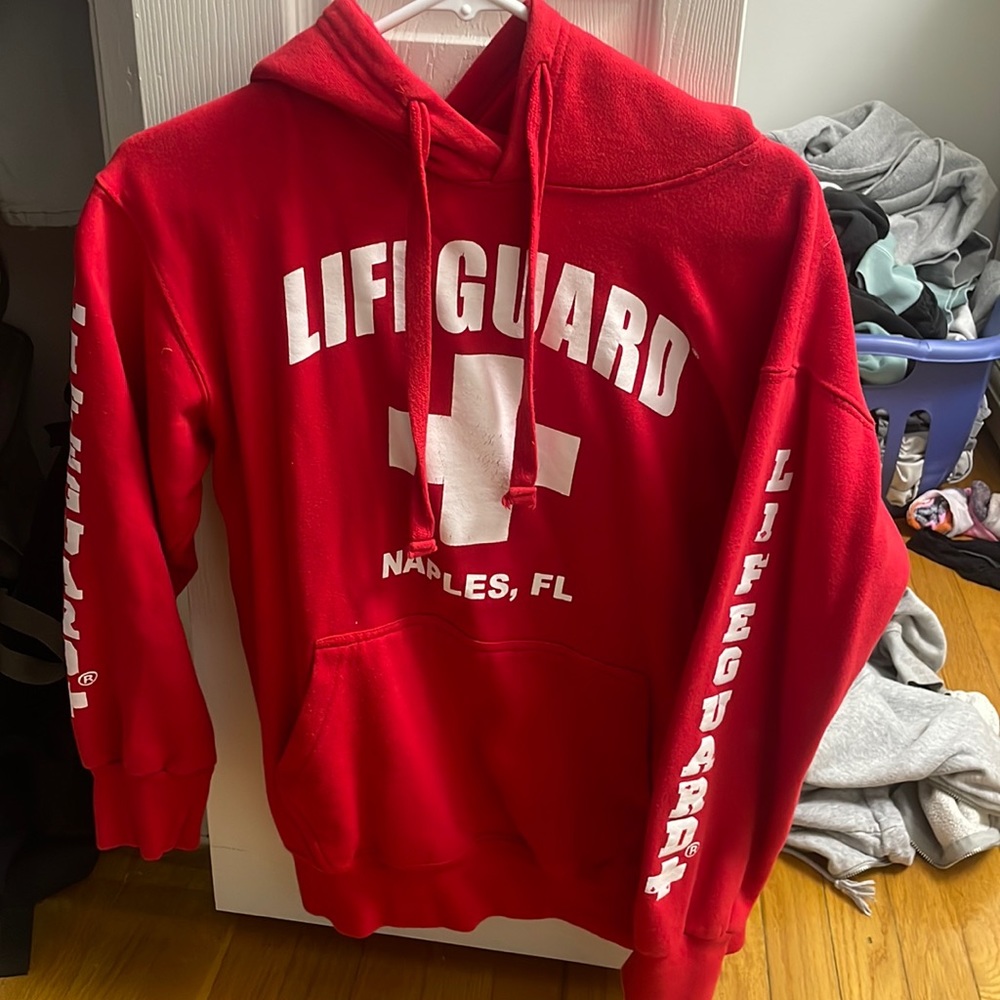 Womens S lifeguard hoodie